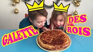 RECETTE Épiphanie  Recette facile de la GALETTE DES ROIS  Kid Studio Test [upl. by Owena804]