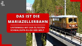 Die älteste SchmalspurELok der Welt  Unterwegs auf der Mariazellerbahn [upl. by Alyehc]