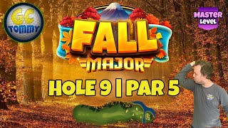 Master QR Hole 9  Par 5 EAGLE  Fall Major 2024 Tournament Golf Clash Guide [upl. by Adnah]