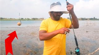 New Best Hook Fishing  The Best Fishing Spot In River  Single Hook Fishing Tips And Tricks [upl. by Marlene]