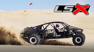 1000HP LS Engine Sound Funco Sand Cars in Glamis [upl. by Llenod]