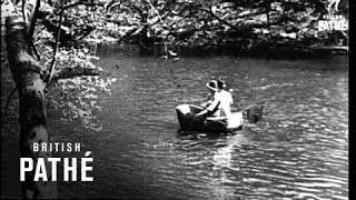 Coracle Fishing 1934 [upl. by Rasecoiluj]