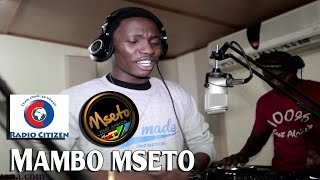 Kaa Laa Moto Freestyle Live On Mambo Mseto [upl. by Annaliese]