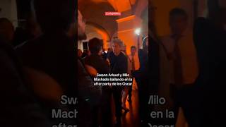 SWANN ARLAUD y MILO MACHADO bailando en los OSCARS 2024 shorts lr oscars [upl. by Ginni875]