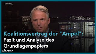 Korrespondent GerdJoachim von Fallois zum AmpelKoalitionsvertrag [upl. by Walkling]