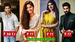 World Highest Paid Actress  Movie Remuneration  Actress Remuneration In Tollywood  Part2 [upl. by Ketchan]