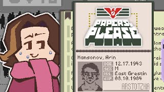 These papers are the moment 💅  Papers Please [upl. by Rodmun165]