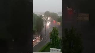 unwetter in Aachen am 252024 [upl. by Eniamrehs]