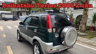 Daihatshu Terios 2 cầu  Sx 2006  Xe đẹp  gầm máy chất Keo chỉ zin Giá 150tr ☎️0919869892 [upl. by Aedrahs]