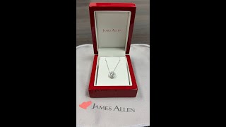 James Allen 1 CTW Diamond Pendant  1 Minute Review diamond jamesallen diamonds bluenile [upl. by Cicily]