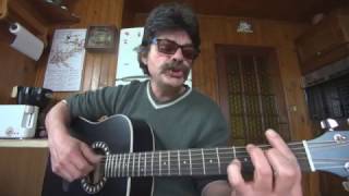 Elle est dailleurs PIERRE BACHELET cover guitare [upl. by Nolrev]