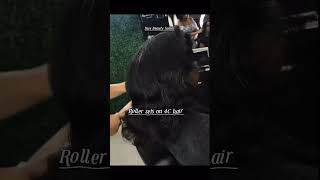 Roller Set on 4c hair explorepage hairstyles shortfeed hair haircare naturalhair short viral [upl. by Releehw]