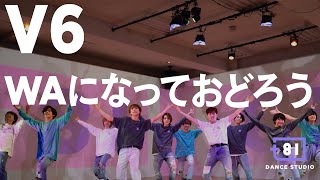 81 DANCE STUDIO V6  WAになっておどろう  Performed by Johnnys Jr [upl. by Naujej826]