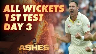 Ashes day 3 all wickets highlights 2023 [upl. by Augie]