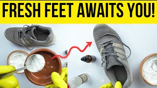 How Baking Soda and Vinegar Can Banish Shoe Odors Overnight – Best Odor Eraser [upl. by Ammadas]