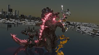 OLD VER Godzilla VS Pacific Rim BLENDER [upl. by Rochkind]