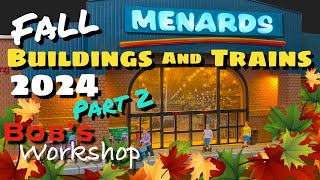 2024 New Menards Buildings amp Trains O Scale Lionel Compatible Layouts LEDs Models [upl. by Pru]