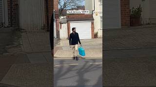 Food delivery job in London UK  Delivery say kitny pesy aty hen [upl. by Llenram]