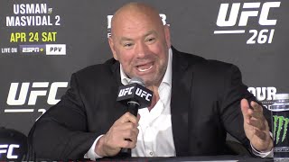 Dana White GOES BALLISTIC on Strickland vs Costa Judging [upl. by Gaby]