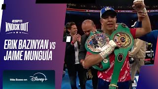 JAIME MUNGUÍA VS ERIK BAZINYAN  RESUMEN PELEA [upl. by Anirbus224]