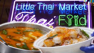 Little Thai Market with BIG Flavor Salmon and shrimp curry is a musteat Reading Terminal Market [upl. by Clie]