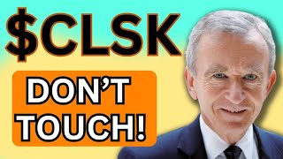 CLSK Stock IS CRAZY buy now or what CLSK stock trading broker review [upl. by Aihsenrad166]