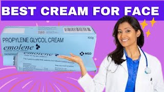 Emolene face cream review in hindi  best cream for face [upl. by Terryn]