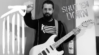 RETRIBUTION quotShut Em Downquot WWE theme guitar cover [upl. by Klemperer]