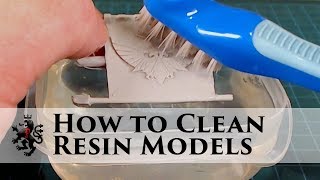 How to Clean Resin Models  Removing Mold Release Agent  Forge World [upl. by Aubin]