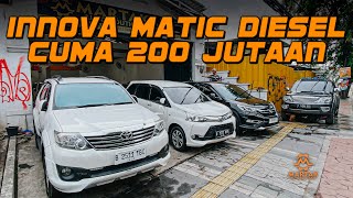 HARGA INNOVA MATIC DIESEL BEKAS HARGA 200 JUTAAN NEGO [upl. by Kloster]