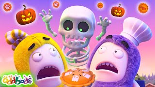 Spooky Halloween Bakeoff  Oddbods  Spooky Play  Halloween Cartoons for Kids [upl. by Shaner121]