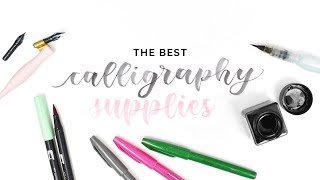 the best calligraphy supplies 🎨 from beginner to expert [upl. by Aiclef362]