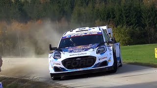 WRC Central European Rally 2024 HighlightsMistakes [upl. by Naves]