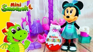 Myszka Minnie Urodziny  Jajka Kinder Niespodzianki  Fashion Doll Lalka Zabawki  Filmik Dla Dzieci [upl. by Wallace]