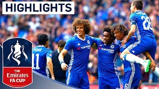 Chelsea 42 Tottenham Hotspur  Emirates FA Cup 201617 SemiFinal  Official Highlights [upl. by Akem]