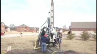 SIMCO 2800 Drilling Geothermal Holes [upl. by Noelc]