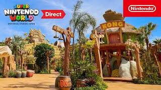 SUPER NINTENDO WORLD Direct Donkey Kong Country 11112024 [upl. by Ahsyen]