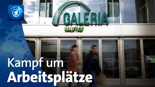 Galeria Karstadt Kaufhof verdi will um Arbeitsplätze kämpfen [upl. by Hsirk462]