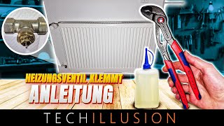 🔥🛠️Heizkörper Thermostat Stift klemmt🧐 WAS TUN 😱 Heizung wird nicht warm  Anleitung [upl. by Dyanne]