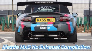 Mazda Mx5 Nc  Mk3 Exhaust Sound Compilation mx5modified [upl. by Cheshire305]