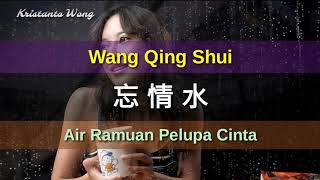 Wang Qing Shui 忘情水  Chen Ying 陳影 Air Ramuan Pelupa Cinta [upl. by Notluf931]