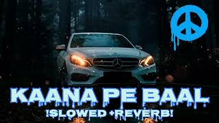 Kaana pe baal  slowed reverb lofi songremix musicproduction dj song reverbsong [upl. by Chaker943]