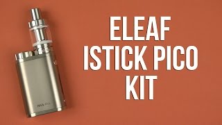 Распаковка Eleaf iStick Pico Kit Silver [upl. by Miza]