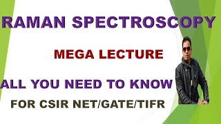 RAMAN SPECTROSCOPY FOR CSIR NET GATE [upl. by Nuri]