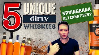 These whiskies arent for beginners  5 Unique DIRTY Whiskies [upl. by Parlin]