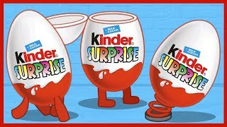 Киндер Сюрприз Живые киндеры ФИКСИКИ Kinder Surprise Surprise Eggs [upl. by Remmos790]