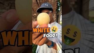 Eating only White color Food for 24 Hours foodchallenge shorts [upl. by Kenny]