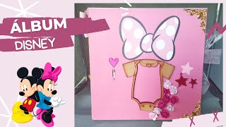 ÁLBUM DISNEY MICKEY Y MINNIE MOUSE 🥰😍😍 Inspiración disney scrapbooking mickeymouse [upl. by Siuqram]