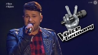 Ben Dettinger vs Björn Amadeus  The Voice 2014  Live Clash [upl. by Brogle379]