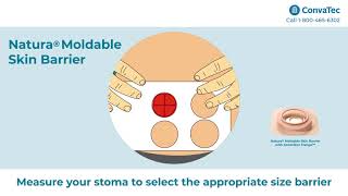 NATURA® Skin Barrier with Accordion Flange  Designed for people living with an ostomy [upl. by Eilsek279]